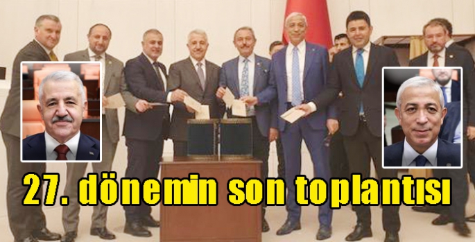 27. dönemin son toplantısı