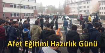 Afet Eğitimi Hazırlık Günü