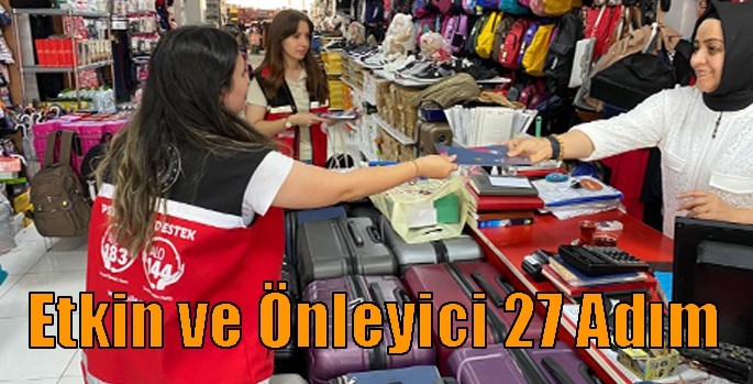 Aile İçi ve Kadına Yönelik Şiddetle Mücadelede Etkin ve Önleyici 27 Adım