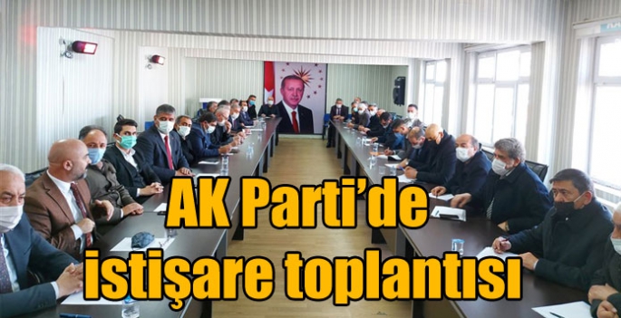 AK Parti’de istişare toplantısı