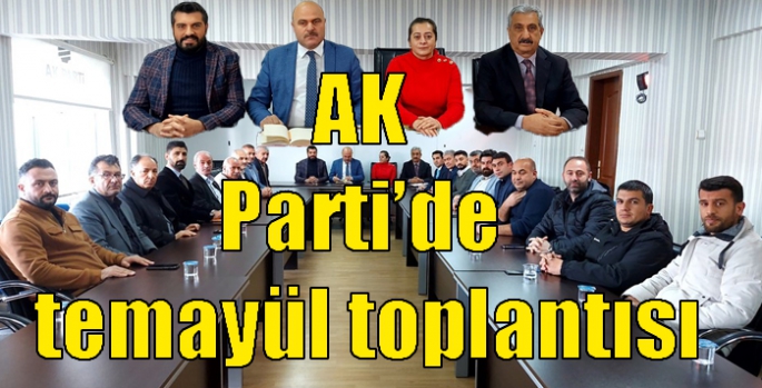 AK Parti Kars İl Başkanlığı’nda temayül toplantısı