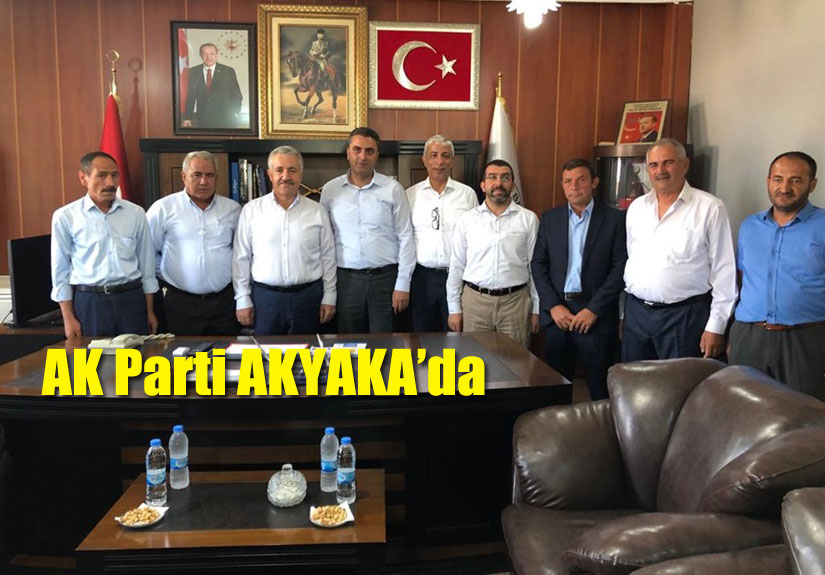 AK Parti Kars Milletvekilleri Akyaka’yı ziyaret etti