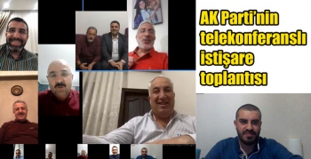 AK Parti’nin telekonferanslı istişare toplantısı