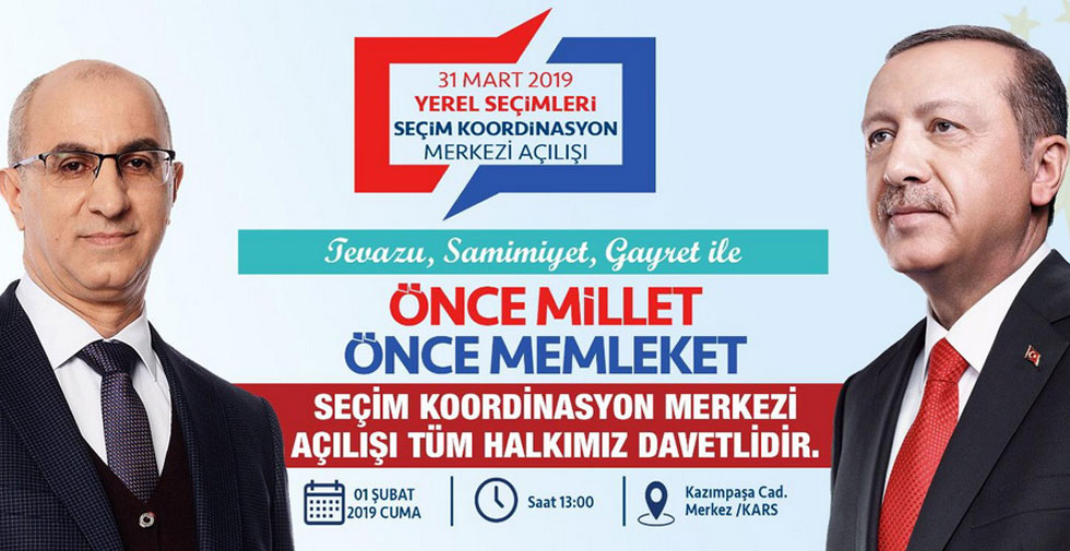 AK Parti Seçim Koordinasyon Merkezi açılıyor