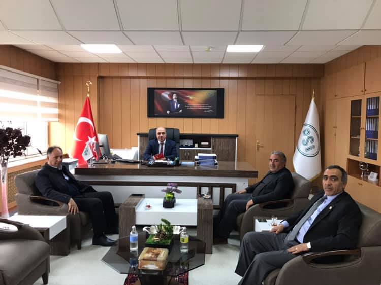 AK Parti Selim İlçe Başkanından DSİ’ye ziyaret