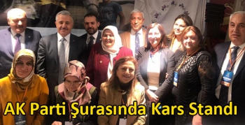 AK Parti Şurasında Kars Standı