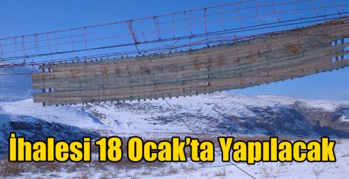 Akyaka Küçük Aküzüm Köyü Asma Köprünün İhalesi 18 Ocak’ta Yapılacak