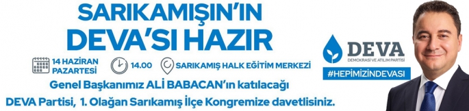 Ali Babacan Kars’a geliyor