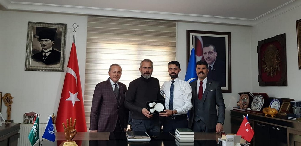 Alper Tunga Kılıç’tan AK Ocaklar Derneği Genel Başkanı Hakan Yiğit’e iadei ziyaret