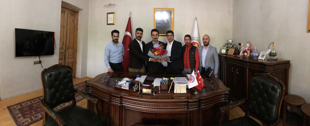 Altay Gençlik ve Spor Kulübü’nden Alibeyoğlu’na Ziyaret