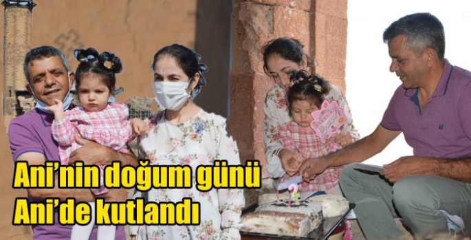 Ani’nin doğum günü Ani’de kutlandı