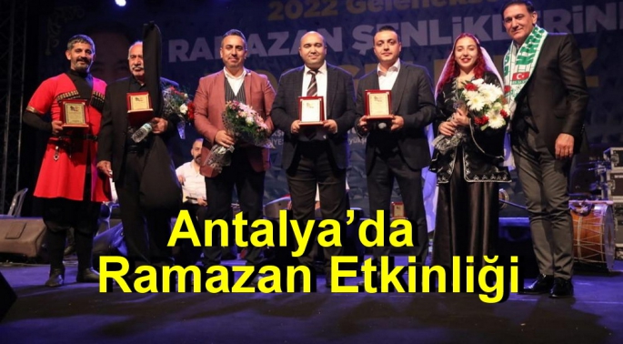 Antalya’da Kars Ardahan Iğdır Kültür ve Dayanışma Derneğinin Ramazan Etkinliği