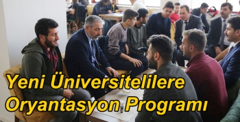 Ardahan’da Yeni Üniversitelilere Oryantasyon Programı