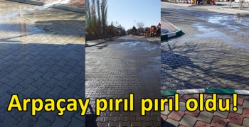 Arpaçay pırıl pırıl oldu!