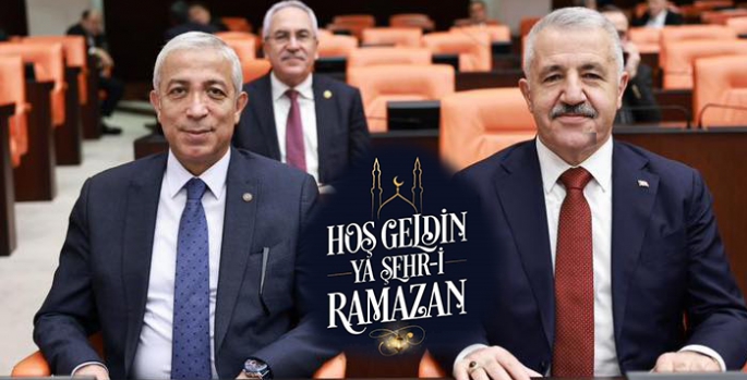 Arslan ve Kılıç’ın Ramazan mesajı