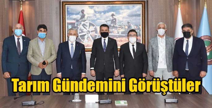 Arslan ve Kılıç: Tarım Bakanıyla Tarım Gündemini Görüştük