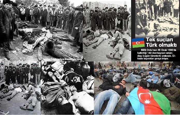 Azerbaycan’da 1990 “Kara Ocak” Bakü-Yanvar Katliamı