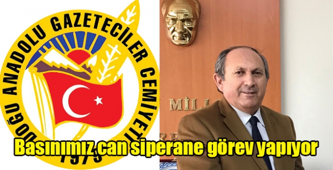 Basınımız can siperane görev yapıyor