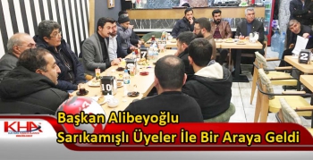 Başkan Alibeyoğlu Sarıkamışlı Üyeler İle Bir Araya Geldi