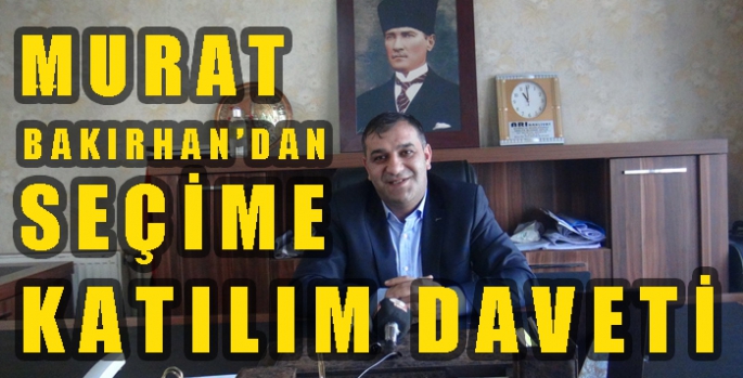 Başkan Bakırhan’dan seçime katılım daveti