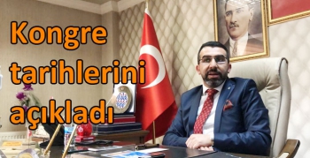 Başkan Çalkın, AK Parti’nin kongre tarihlerini açıkladı