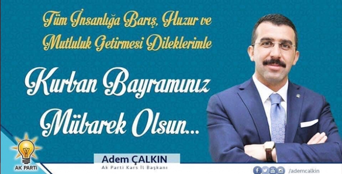 Başkan Çalkın’ın Kurban Bayramı Mesajı