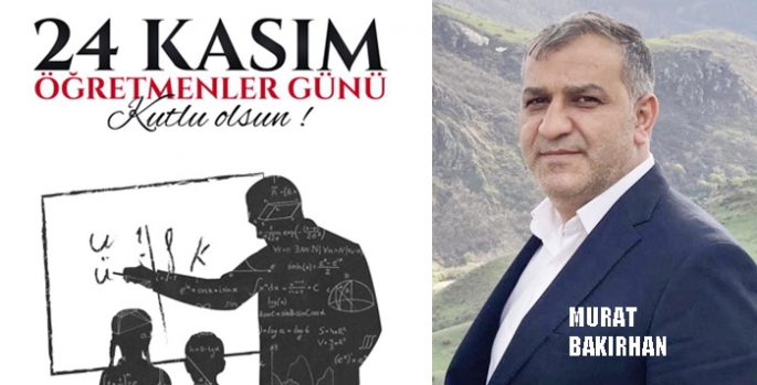 Başkan Murat Bakırhan’ın Öğretmenler Günü Mesajı