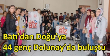 Batı’dan Doğu’ya 44 genç Dolunay’da buluştu