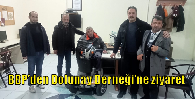 BBP’den Dolunay Derneği’ne ziyaret