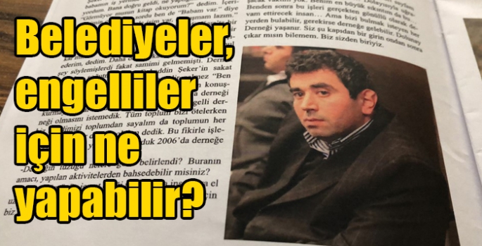 Belediyeler, engelliler için ne yapabilir?