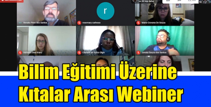 Bilim Eğitimi Üzerine Kıtalar Arası Webiner