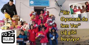 “Bir Oyuncak da Sen Ver” çığ gibi büyüyor