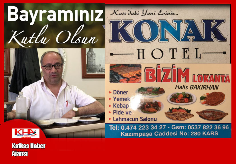 Bizim Lokanta ve Konak Hotel’in Ramazan Bayramı Mesajı