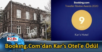 Bookıng.Com'dan Kar's Otel'e Ödül