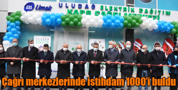 Çağrı merkezlerinde istihdam 1000’i buldu