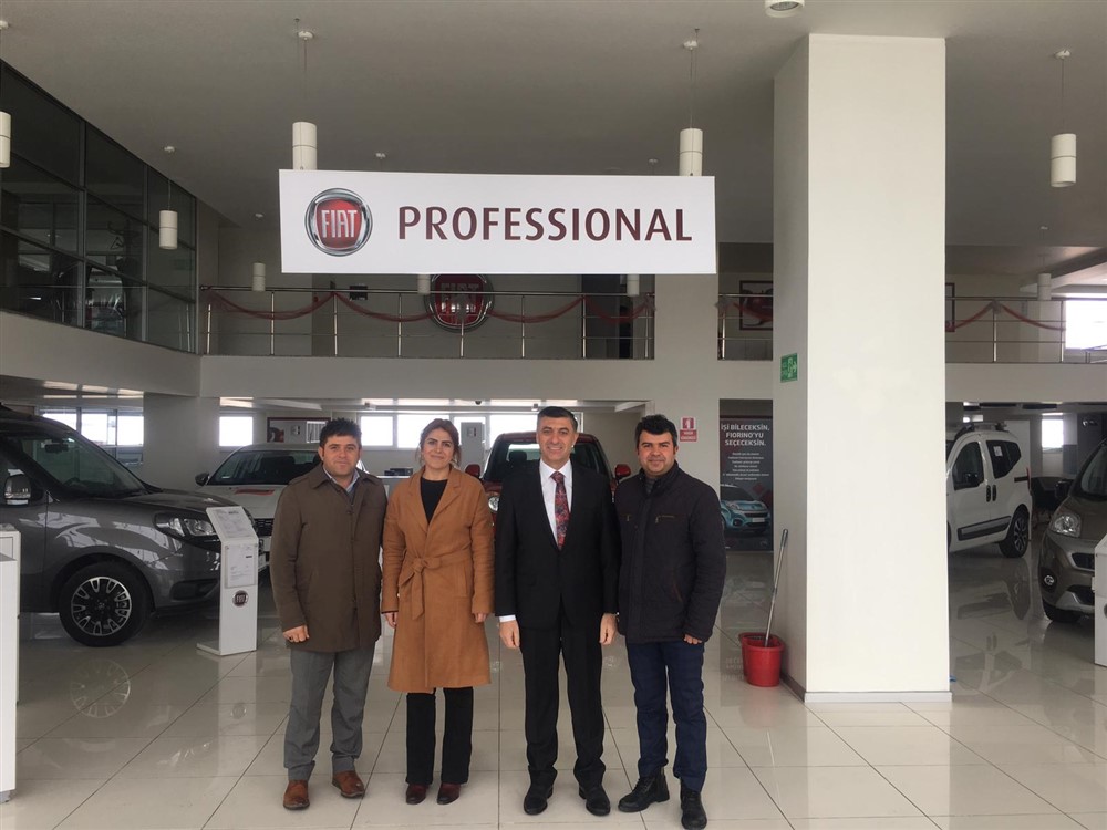 Çetin Nazik, Cihan Otomotiv’i ziyaret etti