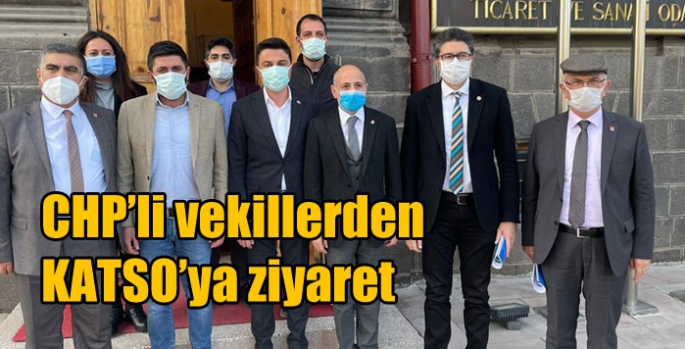 CHP’li vekillerden KATSO’ya ziyaret