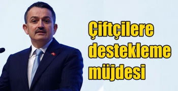 Çiftçilere destekleme müjdesi