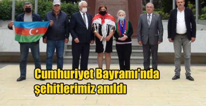 Cumhuriyet Bayramı'nda şehitlerimiz anıldı