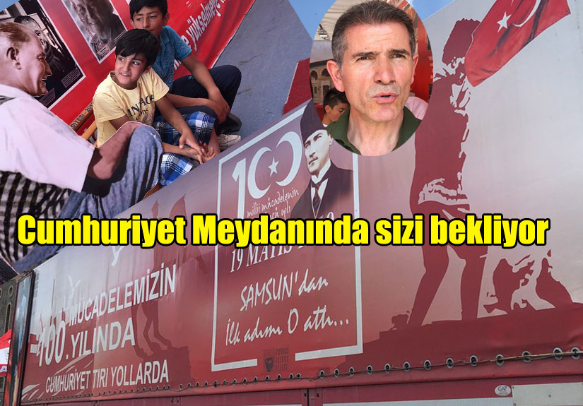 Cumhuriyet Tırı Kars’ta