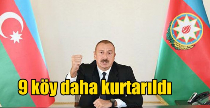 Dağlık Karabağ’da işgal altındaki 9 köy daha kurtarıldı