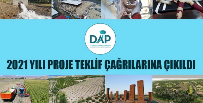 DAP’ın 2021 Yılı Proje Teklif Çağrısı