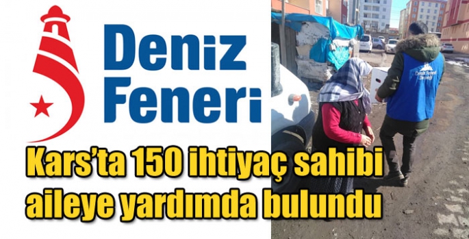 Deniz Feneri, Kars’ta 150 ihtiyaç sahibi aileye yardımda bulundu