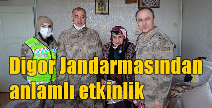 Digor Jandarmasından anlamlı etkinlik