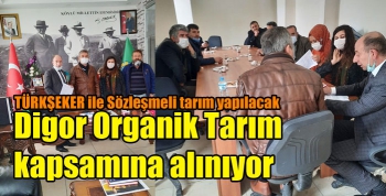 Digor Organik Tarım kapsamına alınıyor