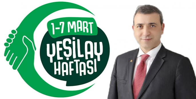 Dr. Erdoğan Yıldırım’ın Yeşilay Haftası Kutlama Mesajı