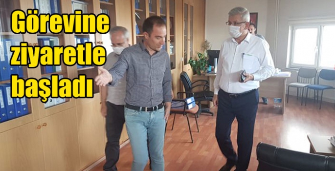 DSİ’nin yeni bölge müdürü görevine ziyaretle başladı