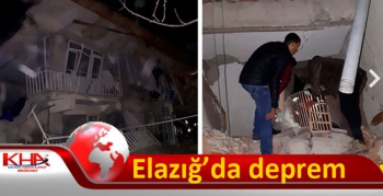 Elazığ’da deprem