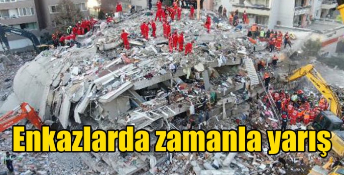 Enkazlarda zamanla yarış