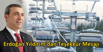 Erdoğan Yıldırım’dan Teşekkür Mesajı